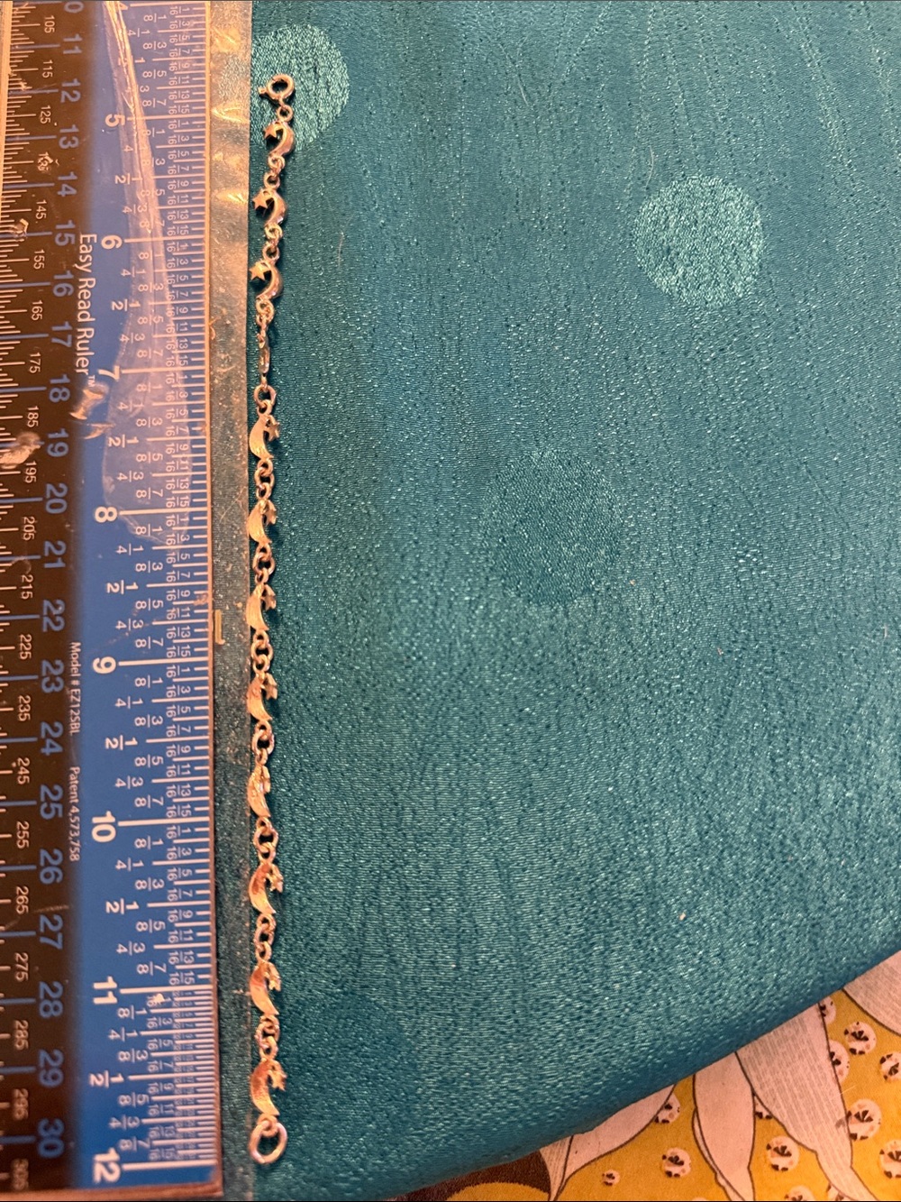 Sterling silver Moon & Star Link Bracelet - Picture 3 of 3